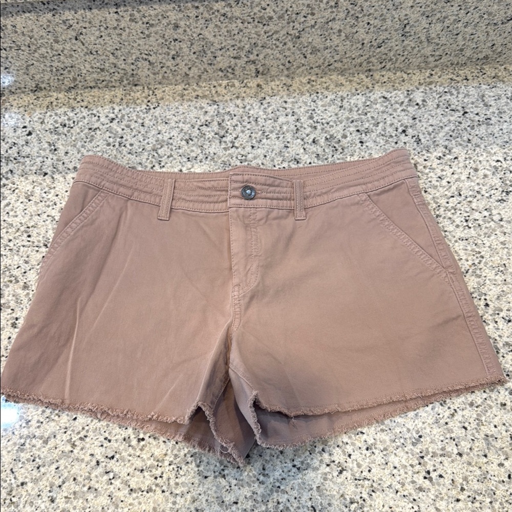 Prana Tan Cargo Shorts Versatile and Stylish